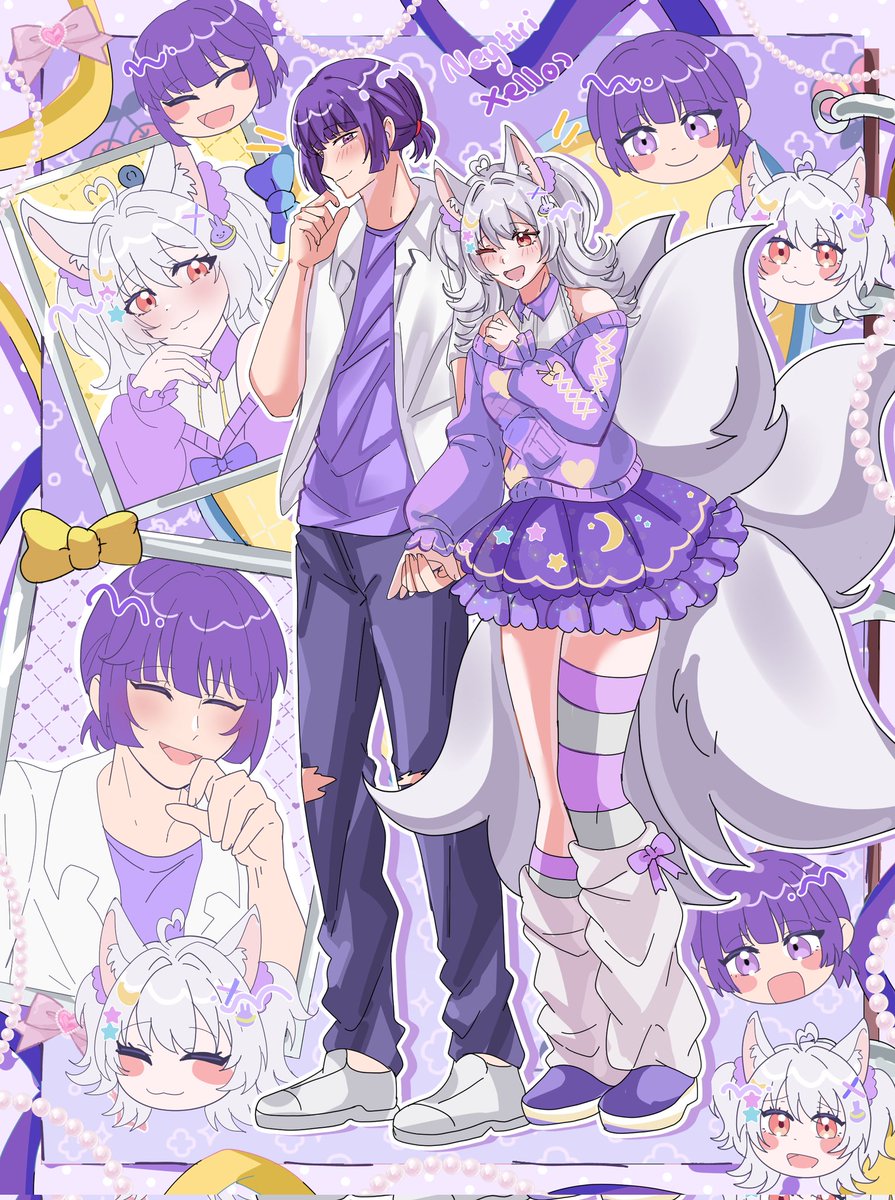 skyburiel's tweet photo. 💜🌙🪐🤍

🎨 @Kyara_3bimuu https://t.co/mbafTrF09C