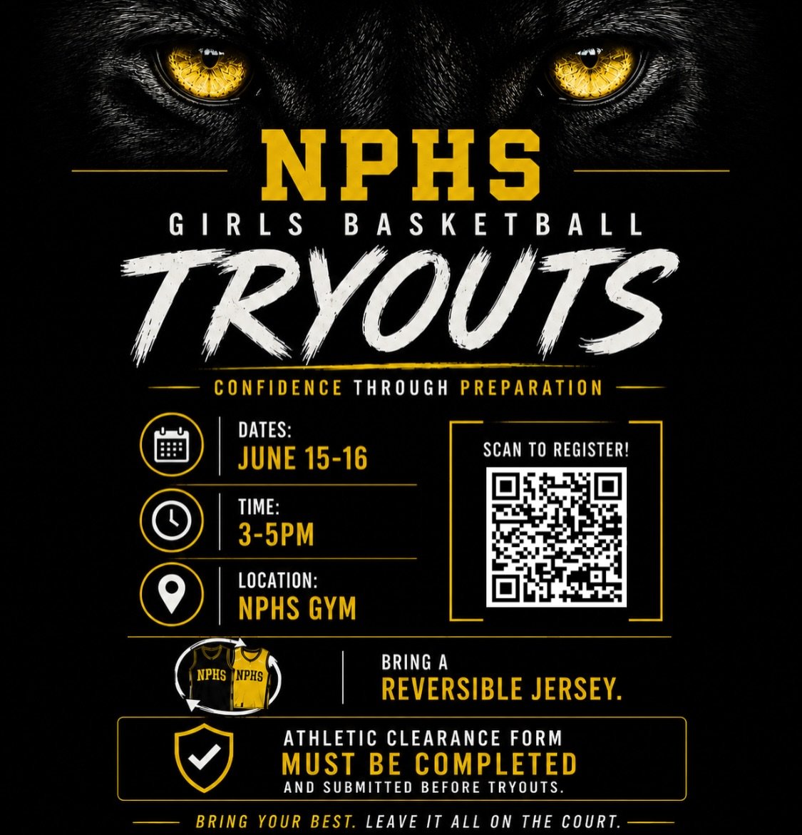 GbbNphs's tweet photo. NPHS Girls Basketball Tryouts!
More Info: https://t.co/omI9qPOky6 https://t.co/c3PpCHpkYO