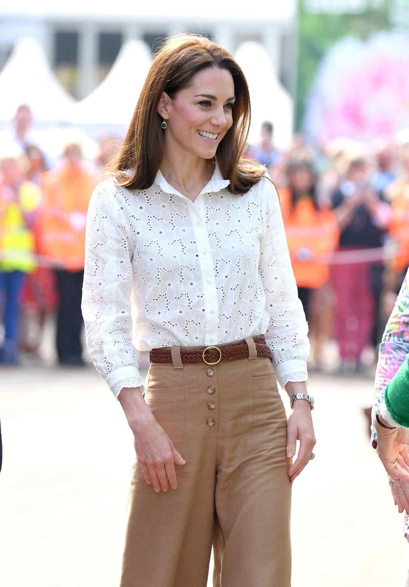 duchesskatenews's tweet photo. The Princess of Wales visiting her #BackToNature Garden at the @The_RHS Chelsea Flower Show in May 2019. 🤍 https://t.co/wW4YfdCdEP