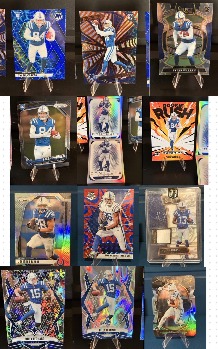 BearFanPete_FF's tweet photo. Colts lot
dm me offers
#TheHobby #THFpro #TSAFam⚡️ https://t.co/Wq9gzWtLlq