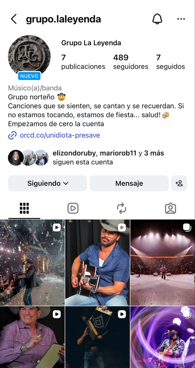 grupolaleyenda's tweet photo. INSTAGRAM 
•nueva cuenta de grupo.laleyenda y
•nueva cuenta en insta de manololaleyenda
 
buscan detenernos perooooo ……
Más Fuertes Q Hércules 
#follow #instagram #music https://t.co/rDRgYZtcpW