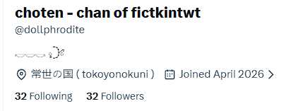 choten - chan of fictkintwt tweet media
