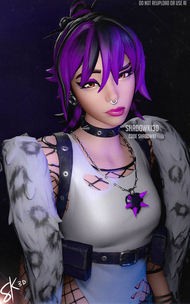 ShadowKi3D's tweet photo. Punk Princess Phaedra https://t.co/leBAtSuKPz