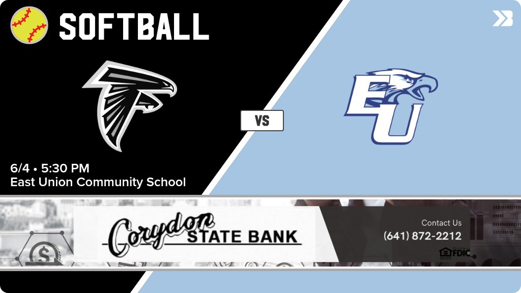 WayneJHHS1's tweet photo. Softball (Junior Varsity) Game Day! - Check out the event preview for the The Wayne Falcons vs The East Union Eagles. It starts at 5:30 PM and is at East Union Community School Softball Field. https://t.co/aO6ZxCKhEi https://t.co/IRaXrAydhR