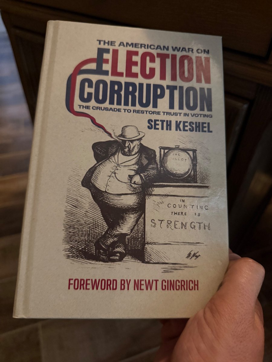 RealSKeshel's tweet photo. Shameless plug with CA ongoing. 

POTUS recommended it - you should get it. 

CA is the highlight of Chapter 18 - “Too Big to Rig?” https://t.co/jXM3i3ANhR