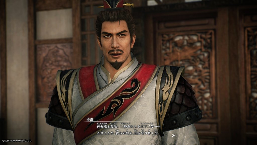 09b3games's tweet photo. #無双オリジンズ 
演義準拠な弱腰じゃないのがナイスな豪胆オジサン。はなから"劉備陣営"が勢力として念頭にないのがシビれる憧れるぅ！ https://t.co/efo0MGkh87