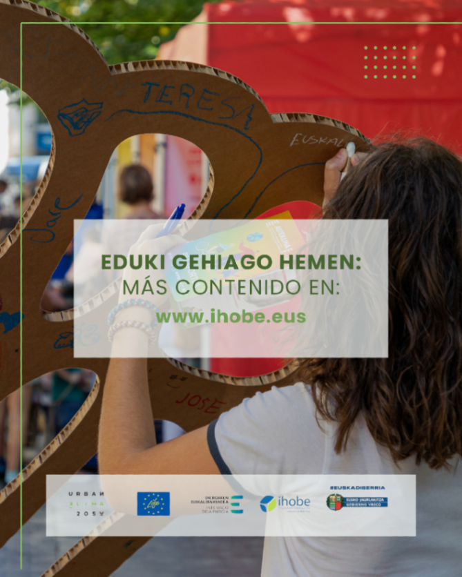 Ihobe_Eus's tweet photo. 🌍 KLIMA Azokak Euskadi zeharkatzen jarraitzen du, jasangarritasuna herritarrei modu praktikoan eta parte-hartzailean hurbiltzeko.
 
🎪 Energiari, mugikortasunari, kontsumoari eta ohitura iraunkorrei buruzko jokoak, tailerrak, erronkak eta esperientziak.
 
📍Urdaibai | Ekainak 6
📍Santurtzi | Ekainak 7