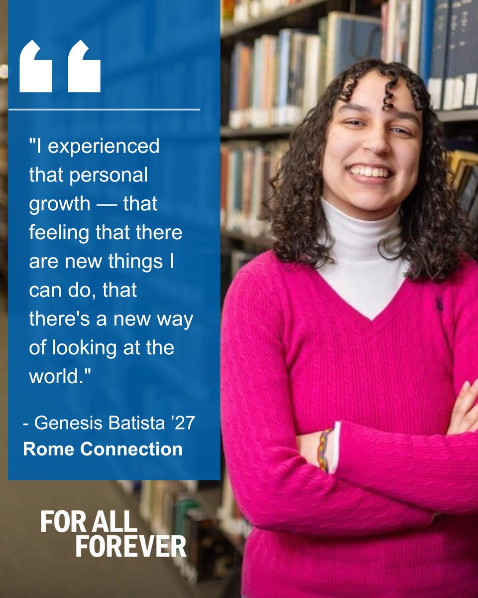 SetonHall's tweet photo. Meet the students and graduates whose experiences helped shape who they are today. Their stories show the impact of For All, Forever—and why we believe enriching our education matters. #ForAllForever

Learn more: https://t.co/2ptgonVFIL https://t.co/8DDmZqg1sH