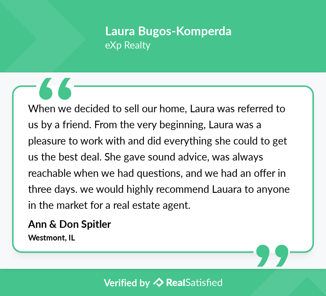 LauraBugos's tweet photo. Guess who just received a new testimonial? https://t.co/jlojib47Do via @realsatisfied https://t.co/2U2HyHs3xJ