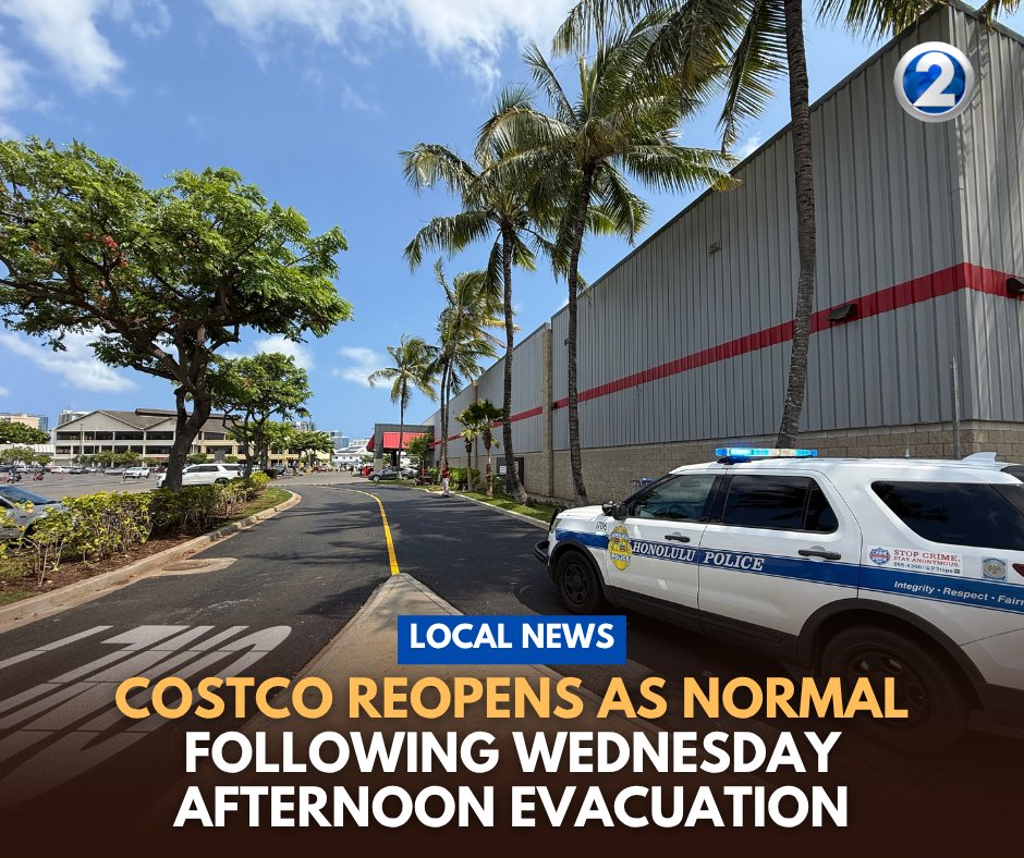 KHONnews's tweet photo. #Need2Know | The world's busiest Costco will resume normal operating hours after yesterday's refrigerant leak incident.  Details: https://t.co/vKJZorYZ5a https://t.co/NRU9I44qo0