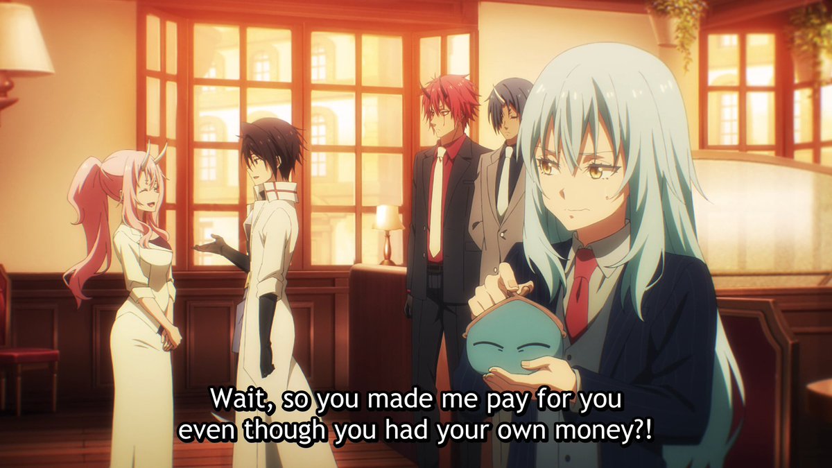 AniTrendz's tweet photo. Tactical saving 😎

Anime: That Time I Got Reincarnated as a Slime Season 4 https://t.co/jSy0v1cysh