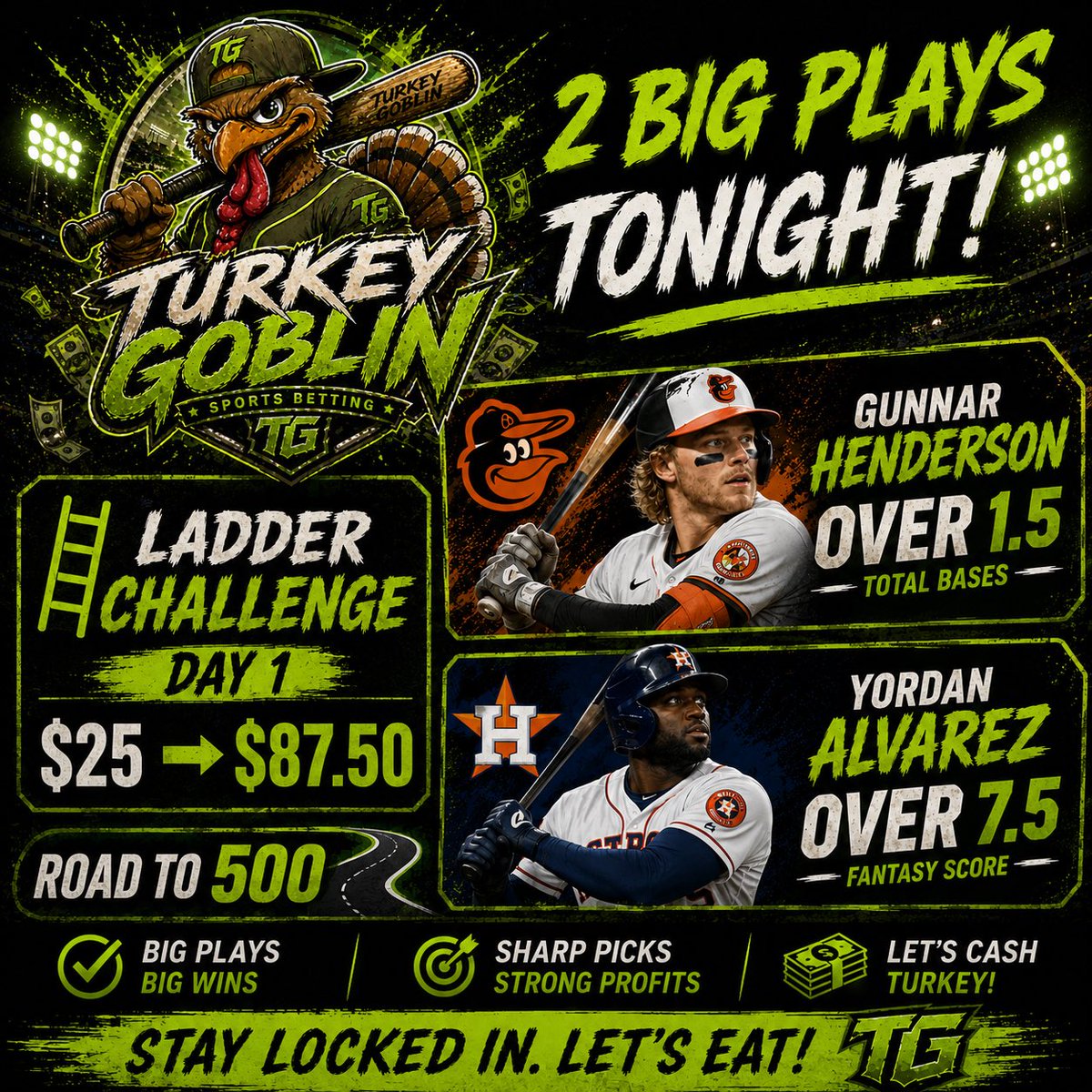 TurkeyGoblinSB's tweet photo. Ladder challenge day 1

$25➡️$87.50🚨

Squad boost also with the link down below let’s eat! 😈

https://t.co/OTEJe4DbSQ https://t.co/xd7yoxJ8Du