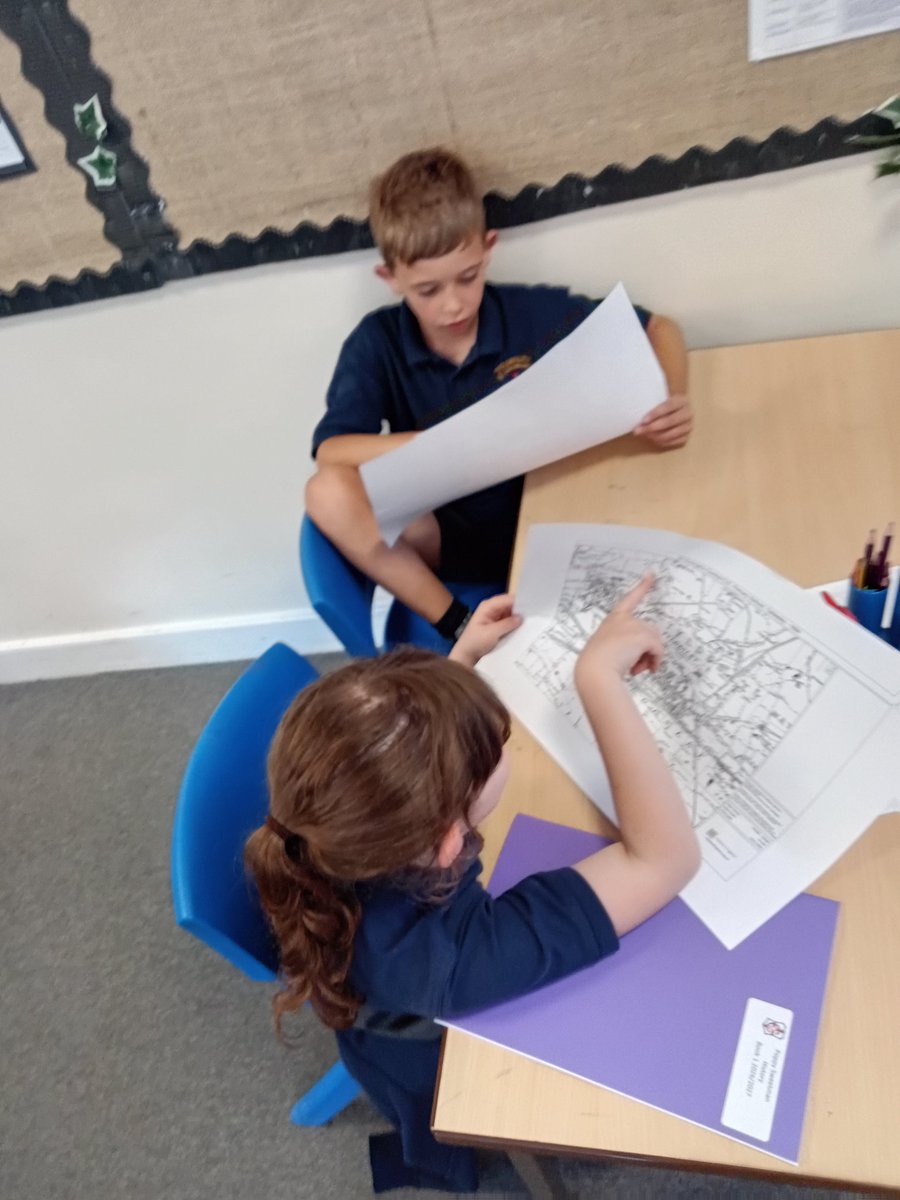 MissCBSGC's tweet photo. In History this week, we enjoyed playing 'Where's Wally' using maps of Tyldesley from the Victorian Era. @MissDSGC @MrGSGC https://t.co/oxZMPZMFVI