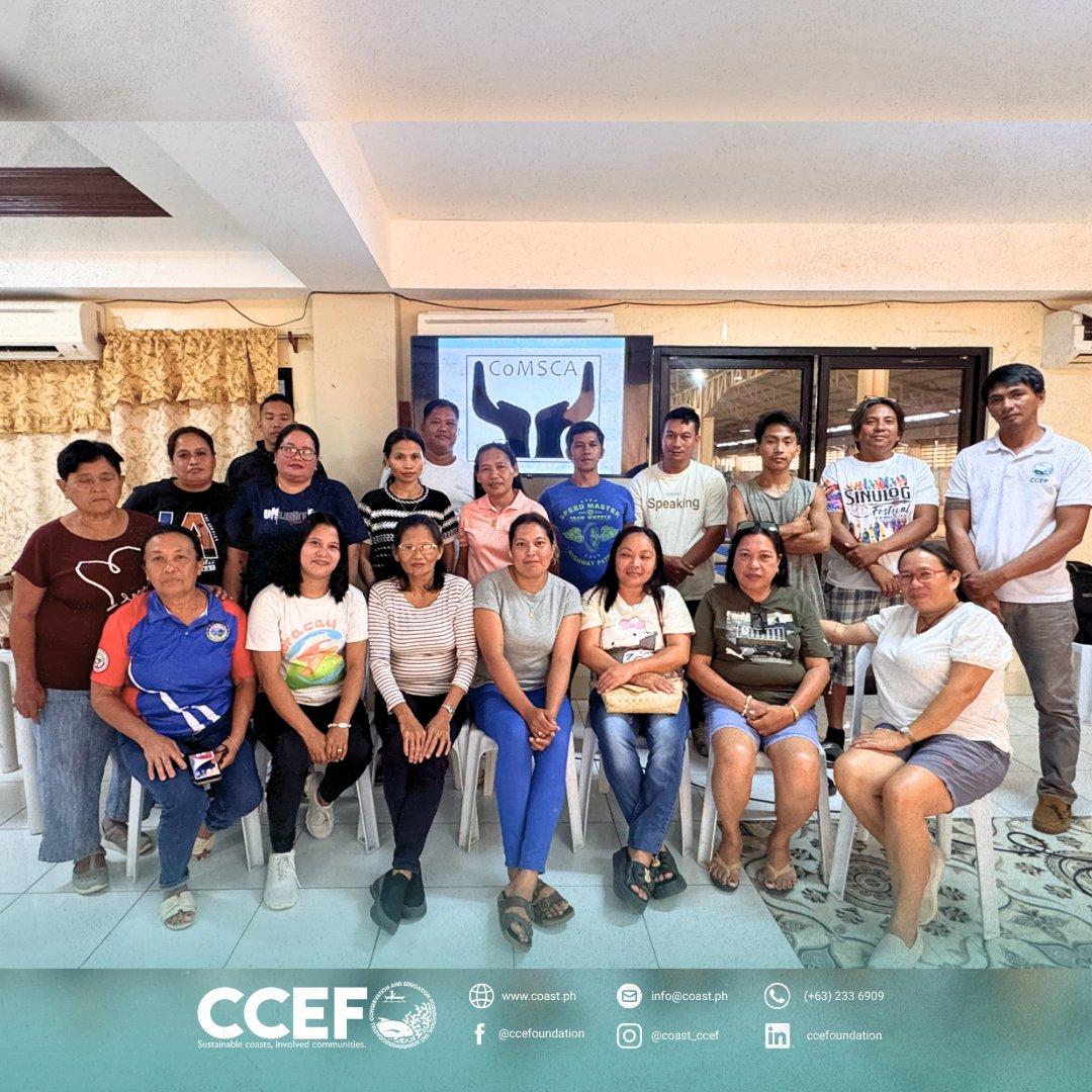 CCEF_PH's tweet photo. Build REEFS Project conducted a Training of Trainers (ToT) on Community-Managed Savings and Credit Associations (CoMSCA) Formation.

𝘙𝘦𝘢𝘥 𝘮𝘰𝘳𝘦: https://t.co/i6xWhlbkCl https://t.co/usZ5mu2hNF