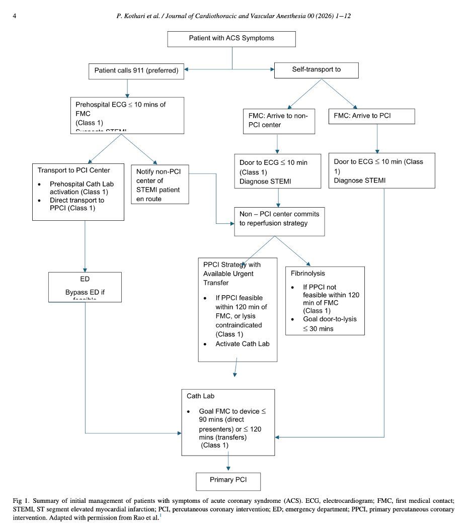 JCVAonline's tweet photo. . Highlights and Perioperative Implications from the 2025 American College of Cardiology and American Heart Association Guideline for the Management of Patients with Acute Coronary Syndromes
https://t.co/DiXVTq3dRf https://t.co/3mKxLxWEvo
