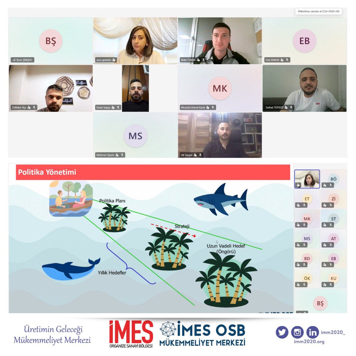 imm2020_'s tweet photo. İMES OSB Mükemmeliyet Merkezinde; Yalın Üretim ve Yönetim Uzmanlığı Sertifika Programı kapsamında, Süreç, Standardizasyon ve Hoshin Kanri (Stratejik Planlama) ve İsraf ve Türleri (Muda- Muri-Mura) Eğitimi yoğun katılımlar ile başarıyla tamamlandı.

#yalınüretim #5s #egitim https://t.co/UaP417BxP5