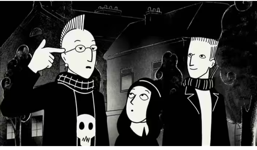 Cavertiano's tweet photo. You are one of the first stereotypes the movie makes fun of. The comic is even more relentless. https://t.co/cqppr8t4XN