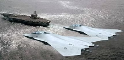 Worldsource24's tweet photo. A YouTube channel, PROJECT FEAR, has reportedly captured footage of an experimental aircraft flying near Area 51 using a thermal camera.

The aircraft appears to have a body shape very similar to the Boeing F‑47, which has been depicted in some images with front canards and in others without them. The F‑47 was reportedly selected for the Air Force’s sixth‑generation fighter programme, although only digital renderings of the aircraft have been released to date.