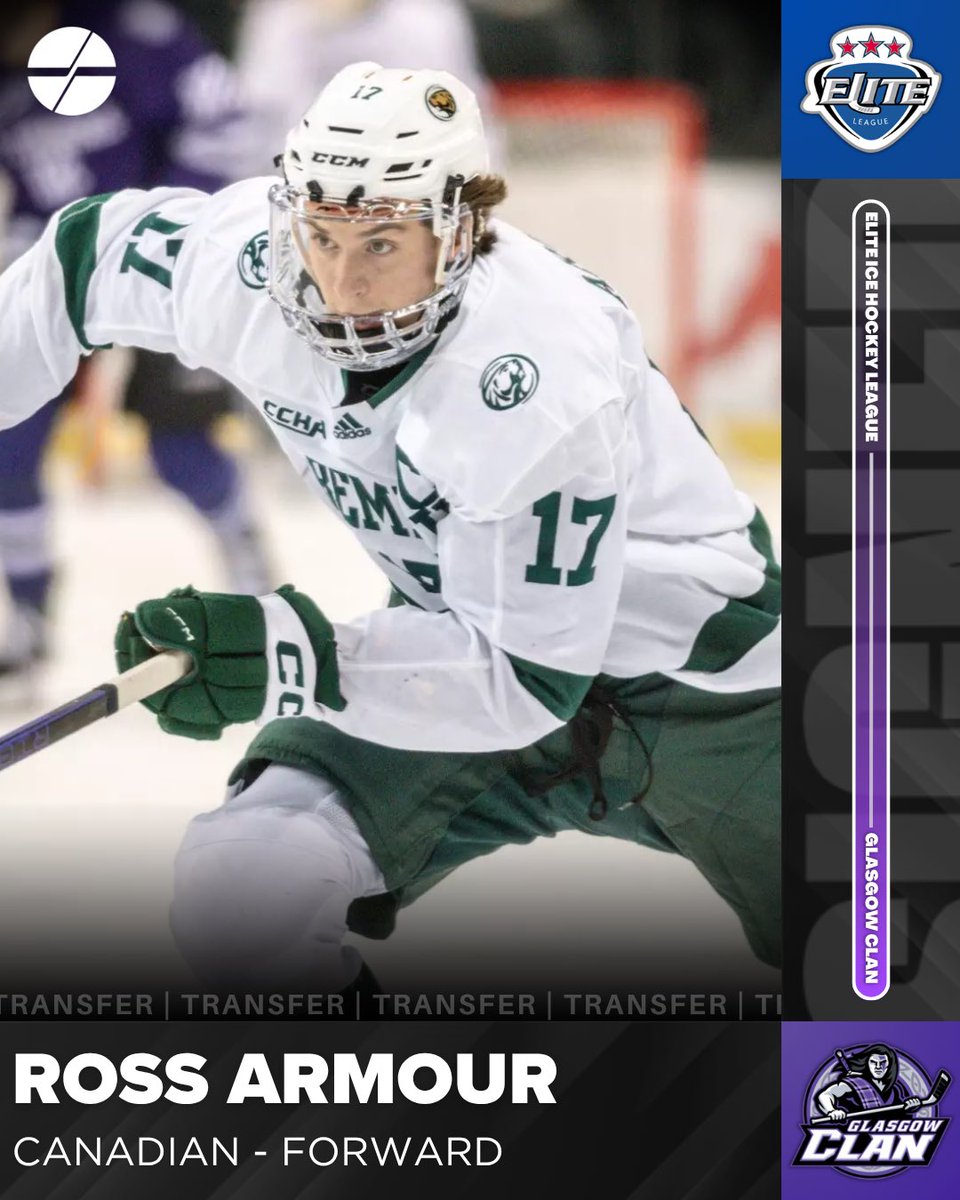 dailyeihl's tweet photo. The Glasgow Clan 🏴󠁧󠁢󠁳󠁣󠁴󠁿 have signed Ross Armour 🇨🇦 from the Nottingham Panthers 🏴󠁧󠁢󠁥󠁮󠁧󠁿

Last season, the 28 year old forward played 70 games and recorded 21 goals, 24 assists, 45 PIMs and a +/- of +6. https://t.co/uGZAAVxS9Q