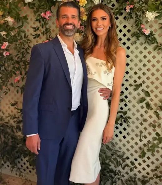 WayneWaldropW's tweet photo. I'm sure it is just another coincidence that Donald Trump Jr. married the daughter of an Epstein investor.

Why does it seem like everyone surrounding our government has ties to Epstein? https://t.co/S8cg0btlVs