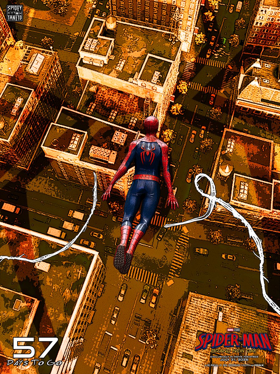 SpideyTaneto's tweet photo. 57 DAYS!!!!! #SpiderManBrandNewDay https://t.co/DCYh3fLTvO