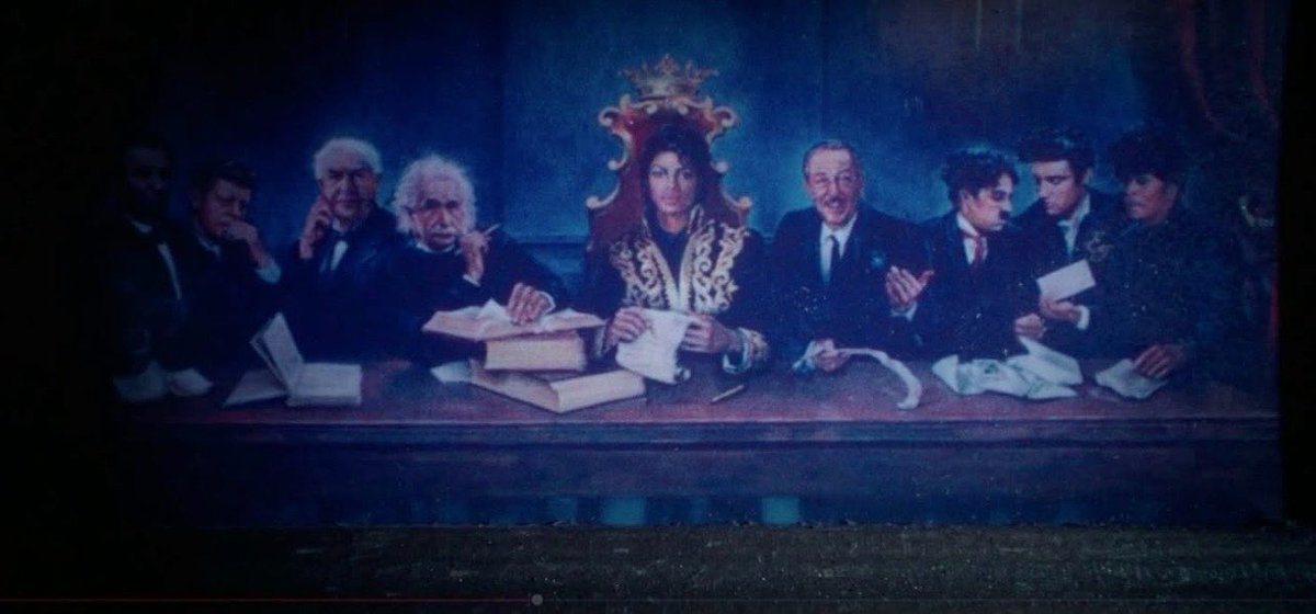 iamveronica777's tweet photo. "If they get something so totally wrong about a piece of art, creating a story that is not true, can you imagine what else is made up."

Nate Giorgio, the artist whose painting was featured in the Netflix doc, calls them out for misrepresenting his work to push a false narrative about MJ