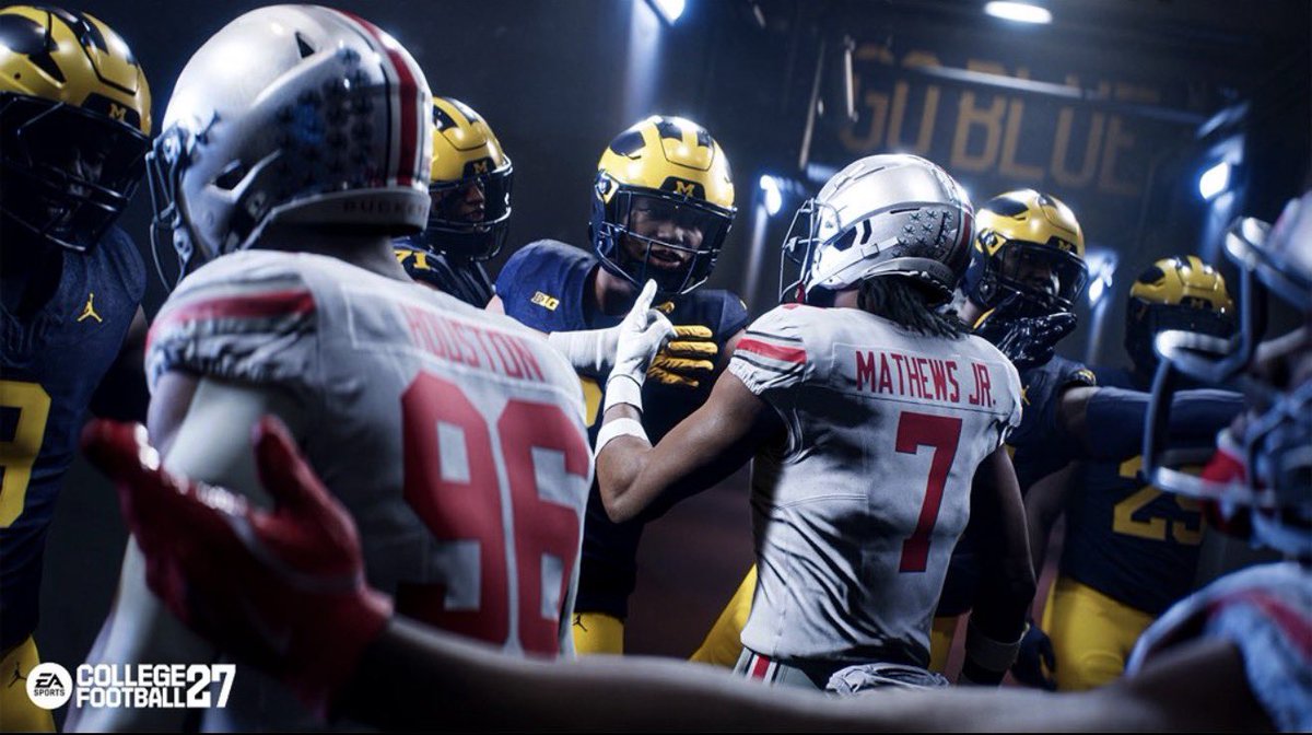 IsItOutEa's tweet photo. First pictures of EA college football 27 https://t.co/lbmd2aCYwE