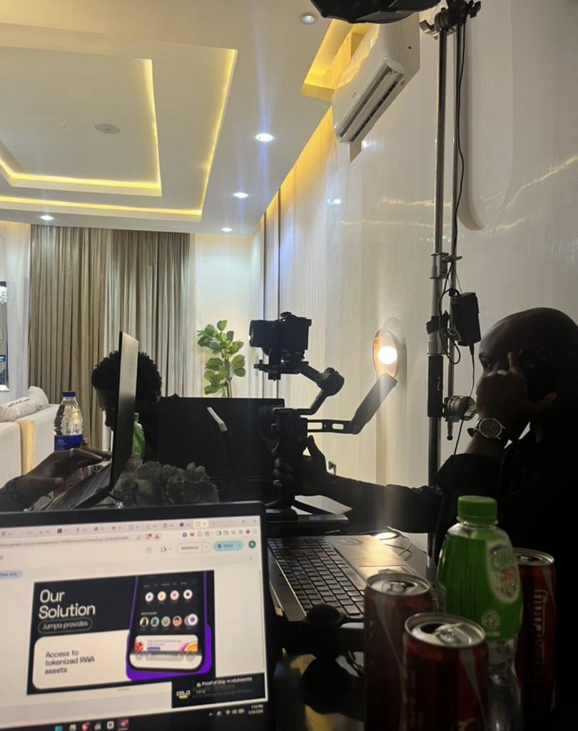 CryptoMDee's tweet photo. Been quiet for a bit. Here’s why.

We’ve been building. Head down, no noise.

@JumpaHQ is almost live. The web app is nearly ready, website got a new look, and we just came out as finalists at SEVC  one of Nigeria’s toughest startup pitch competitions.

But honestly? That’s not even what’s been keeping me up.

It’s the conversations.

We’ve been talking to real people. Across different countries. People who move money every day with no good options. No reliable tools. No one building with them in mind.

That’s the gap we’re closing.

Crypto users. Non-crypto users. Africa first  then everywhere else.

The problem is real. The people are real. And we’re not stopping.

More soon. 👀