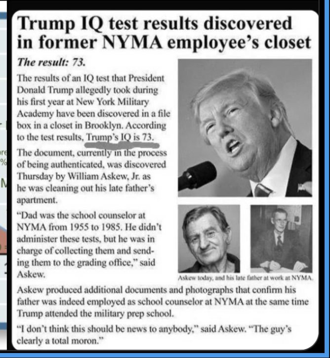 RebeccaLAnders's tweet photo. Who has the dumbest President? @Kremlintrolls #reflectingpool https://t.co/lc79YV1aGb