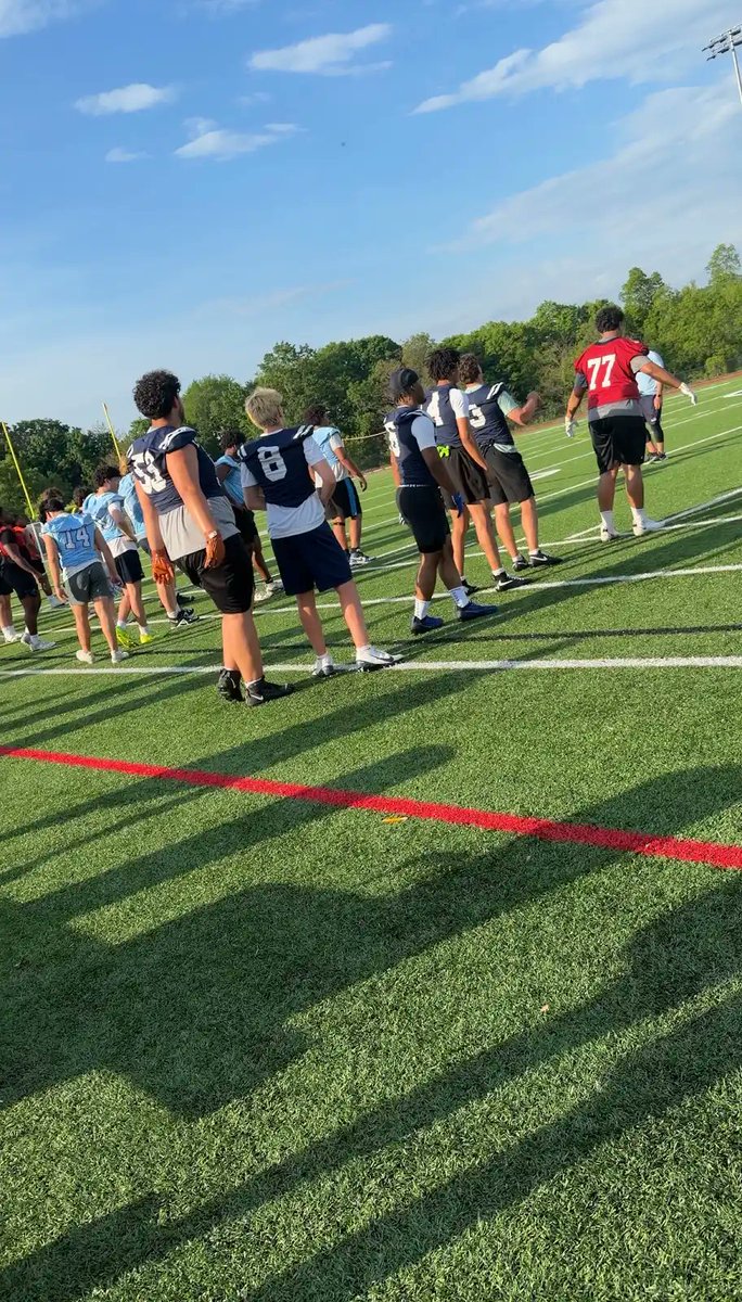 ScoutingNE's tweet photo. The Trenches and Defensive Difference-Makers at the Canterbury School NEPSAC College Showcase 
Story Link: https://t.co/aZ2os3TW6O https://t.co/UqC4agO8Lf
