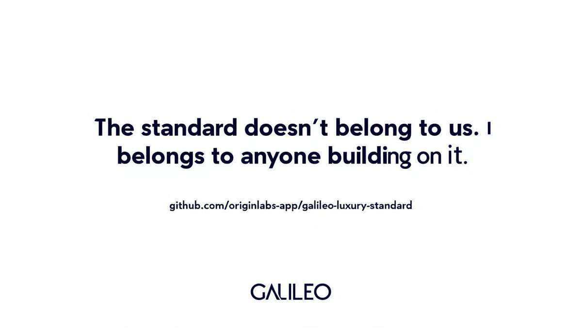galileoprotocol's tweet photo. Since April 14:
  ✔︎ 12 ERC-3643 contracts deployed on Base Sepolia
  ✔︎ First real on-chain mint in production
  ✔︎ Scanner verifying ownership directly against the chain
  ✔︎ Webhooks carrying real transaction hashes
  ✔︎ Developer tooling: bridge, gas estimator, faucet
  ✔︎ RFC opened for extended lifecycle events
  ✔︎ Design Partner Program launched

  What's next:
  → More brands on the standard
  → More events on-chain
  → More of the roadmap, shipped in public

  The standard doesn't belong to us.
  It belongs to anyone building on it.

https://t.co/Kin5JCzV1a