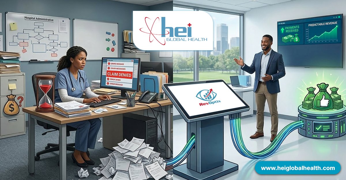 HEIGlobalHealth's tweet photo. Stop losing money to claim denials.

❌Manual paperwork. Endless errors. Delayed payments.

✅ Automated workflows. Clean claims. Predictable revenue.

That's the RevOptix difference.  

🔗 https://t.co/d3qOiVhvuz
#RevOptix #RCM #MiddleEast #Global https://t.co/3t9chLBWps