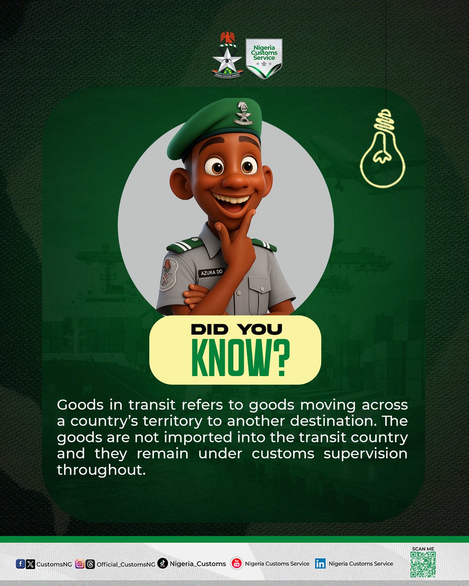 CustomsNG's tweet photo. Did You Know? https://t.co/ev0KlreWJ7