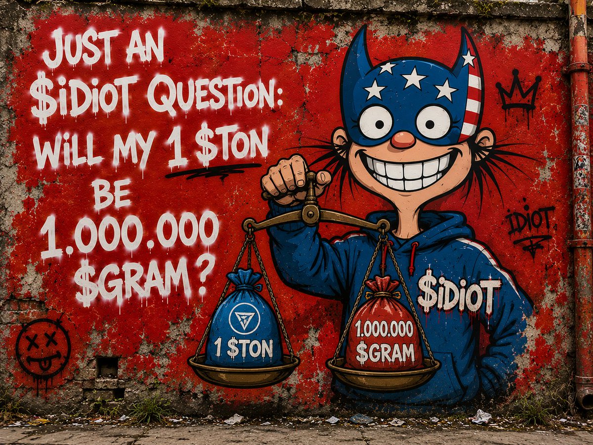 Misallasim1's tweet photo. $IDIOT question of the day... @telegram 
Ca: EQCW11OnNtFIAfi3hTtfzLuThRh7_3aYCklwrPB2acr7_Fd_ https://t.co/ARI285gqJ5