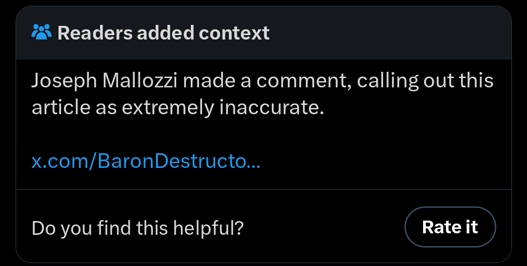 xZeroRewind's tweet photo. Lol
LMAO even

Good job @BaronDestructo 
I'm glad you're standing up for everyone. I'm sure you all put your heart and soul into this and I can't even imagine your frustration. https://t.co/JKpIwlDRaz