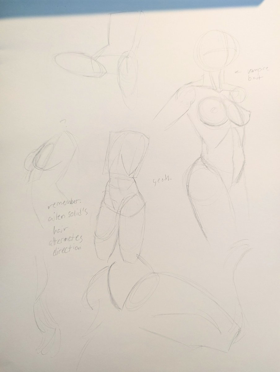 _roadling's tweet photo. cw: nipples

gonna be out for most of the day. no idea when i'll have time to draw so have these sketches from a few days ago. :u

reffed from @.nsfwaga and @.ailensolid https://t.co/3vjWRlUpjF