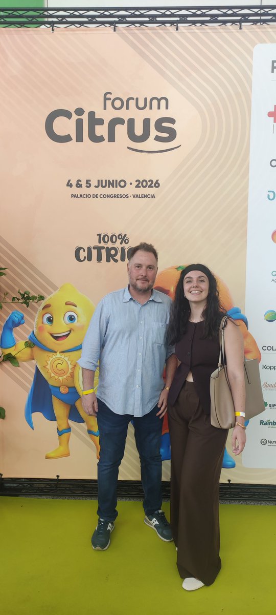 valgenetics's tweet photo. 🍊 Encantados de asistir al Citrus Forum 2026, el mayor evento citrícola de Europa, conectando con profesionales del sector y descubriendo las últimas tendencias en citricultura. https://t.co/g5IS1vcAL4
