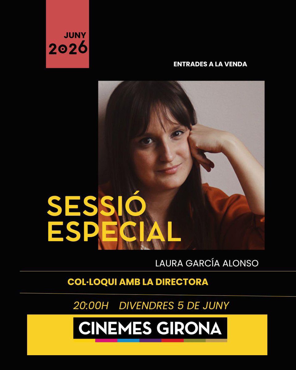 Cinemes_Girona's tweet photo. Divendres 5, a les 20:00h, sessió especial de CORREDORA amb col•loqui amb la directora Laura García Alonso. 
@ElasticaFilms 
https://t.co/EqXBAMpgvW https://t.co/7LGK2x5MlV