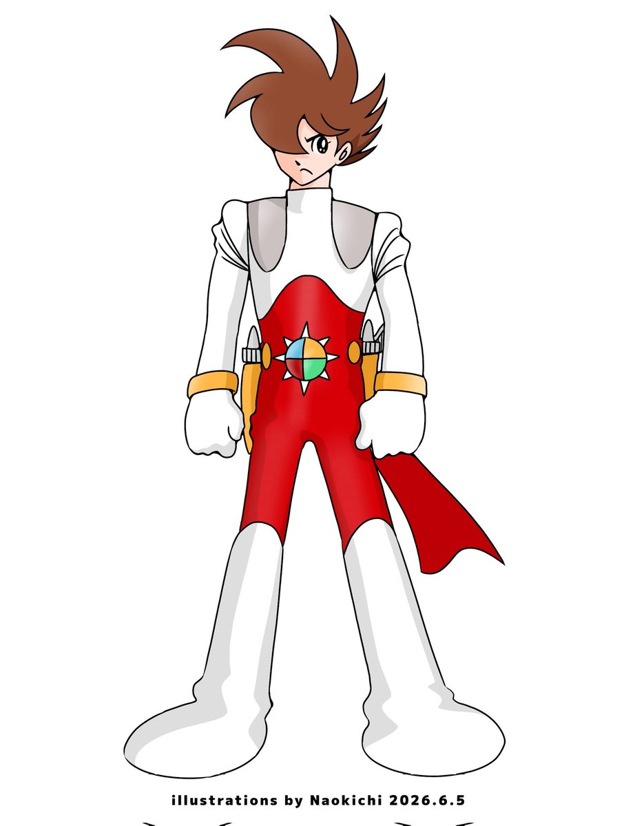 1970年代のアニメの主人公、キャラクターデザインされた石ノ森章太郎