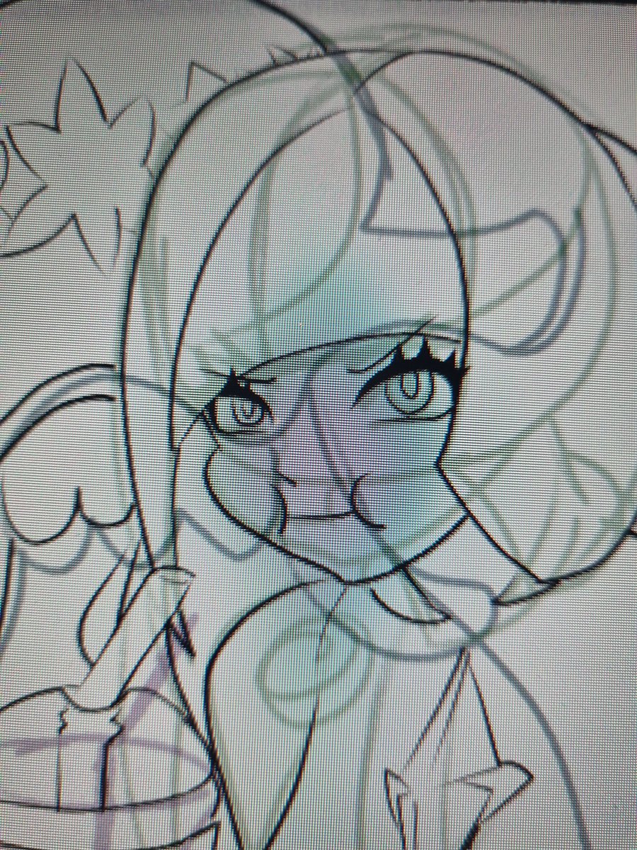 NerdTechArtes's tweet photo. Lusamine(WIP) https://t.co/fWMvbMtLQy