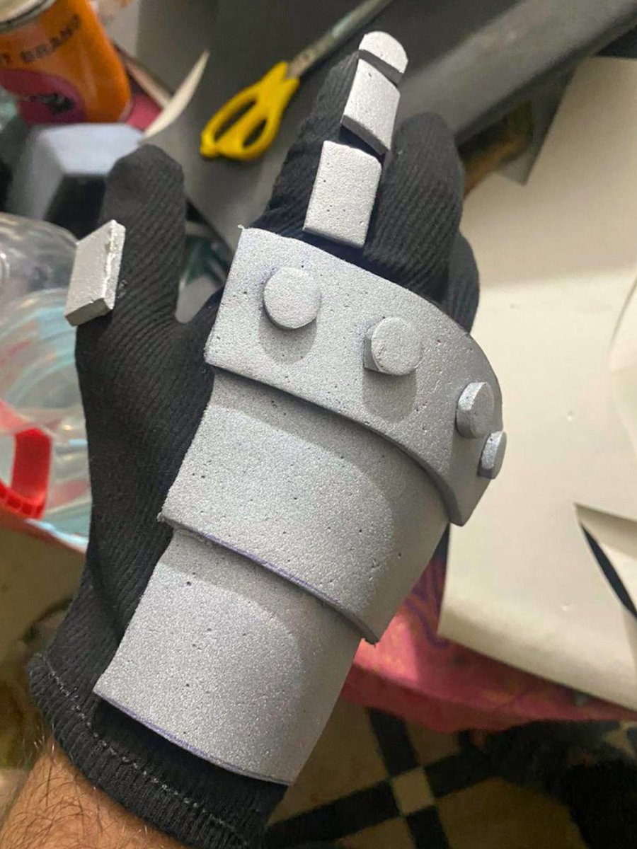 TCSyndicateX's tweet photo. Wip Of Riesbyfe Stridberg Cosplay⚔️

More progress on the build! The gauntlets and boot armor are now coming together, and we're slowly bringing more of the character's design to life.

Still a lot to do, but we're excited with how everything is shaping up so far.

#tcscosplays https://t.co/xFGOMBfoJD
