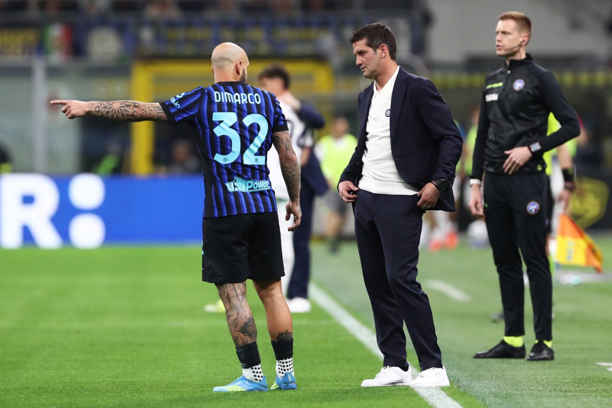 FedeNerazzurra's tweet photo. Dimarco: “Chivu was very important. During the year, there were moments when we maybe weren’t winning games, and he was always good at keeping balance and helping us stay focused on the pitch. Personally, at the start of the season he helped me because I had lost confidence. He said some strong words to me, which I prefer to keep to myself, but they helped me rediscover the spark I had lost.”