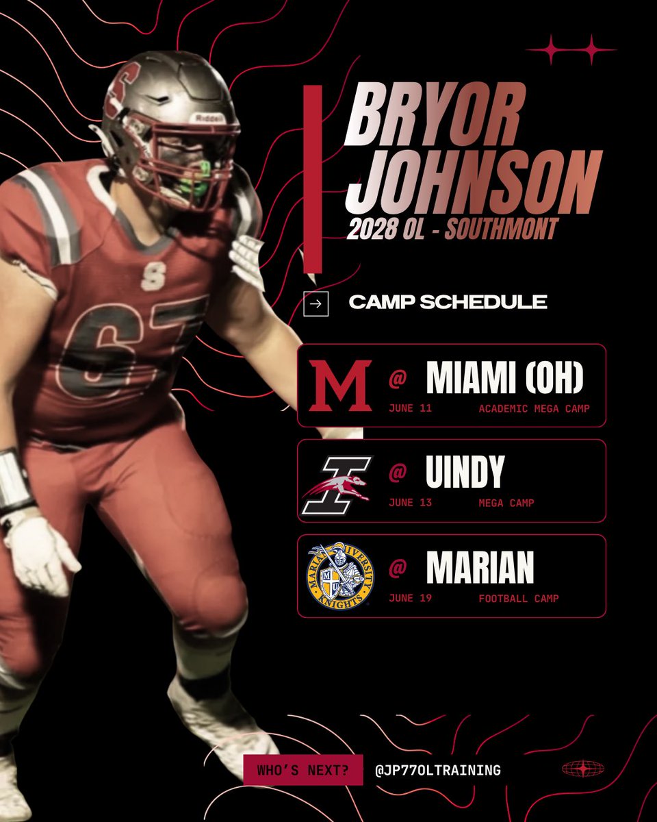 bryor_johnson's tweet photo. 2026 Summer Camp Schedule https://t.co/AqyFilYM5d