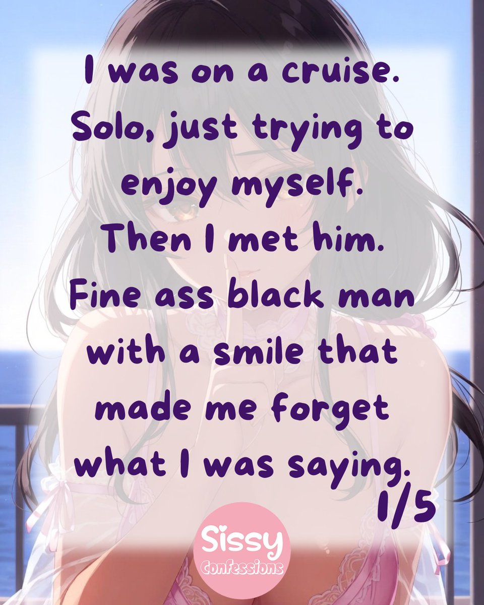 SissyConfess's tweet photo. 🚢 International Waters

Saw his bulge in the jacuzzi.
"Drinks in my cabin?"

🔁 RT if vacations should feel like this
📩 DM your confession to be published anonymously

#SissyConfessions #Crossdresser https://t.co/UQjPh2HTpL