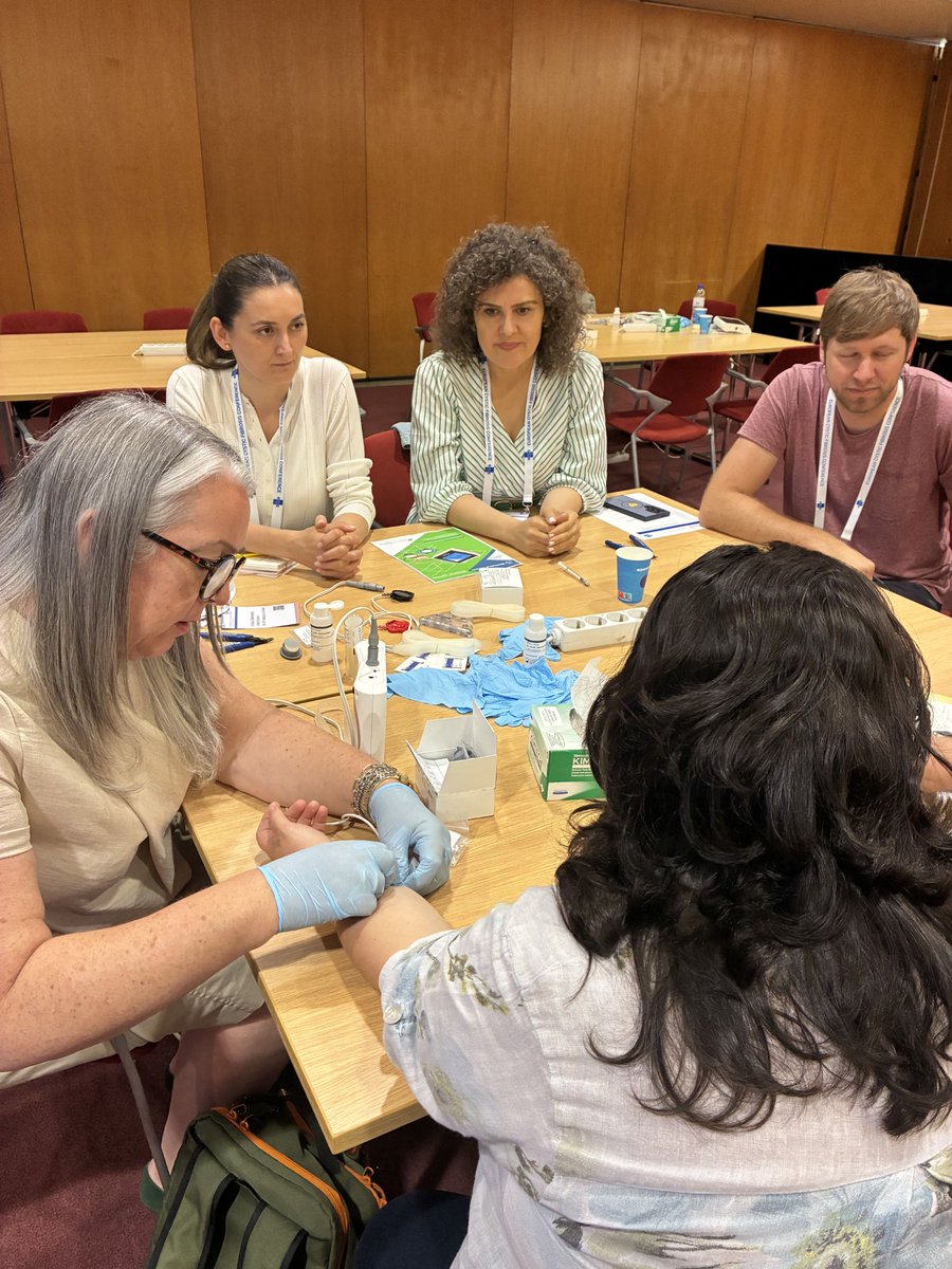 CFNA_UK's tweet photo. A busy 24 hours in Lisbon!! Sweat testing workshop, opening plenary, symposiums, workshops and networking. Fantastic to see so many CFNA members here flying the flag for all of us amazing CF nurses #ECFS #ecfs2026 #cfnurses #someofourown #Lisbon2026 #lisboa https://t.co/g6waHqpVhb