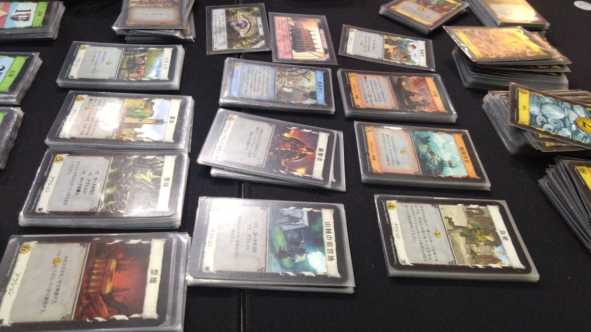 gameboardgame's tweet photo. 今宵はゲームバー236でドミニオン！
6ゲーム遊んだ
3勝できたのはとても嬉しいね
楽しい時間でした～ https://t.co/Ik2jgEePhO
