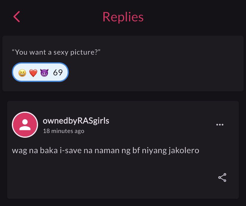 CASTANI3R's tweet photo. hahshahhahhahahahah gago #JonaxxMOSKab37 https://t.co/V6DKBlPrGx