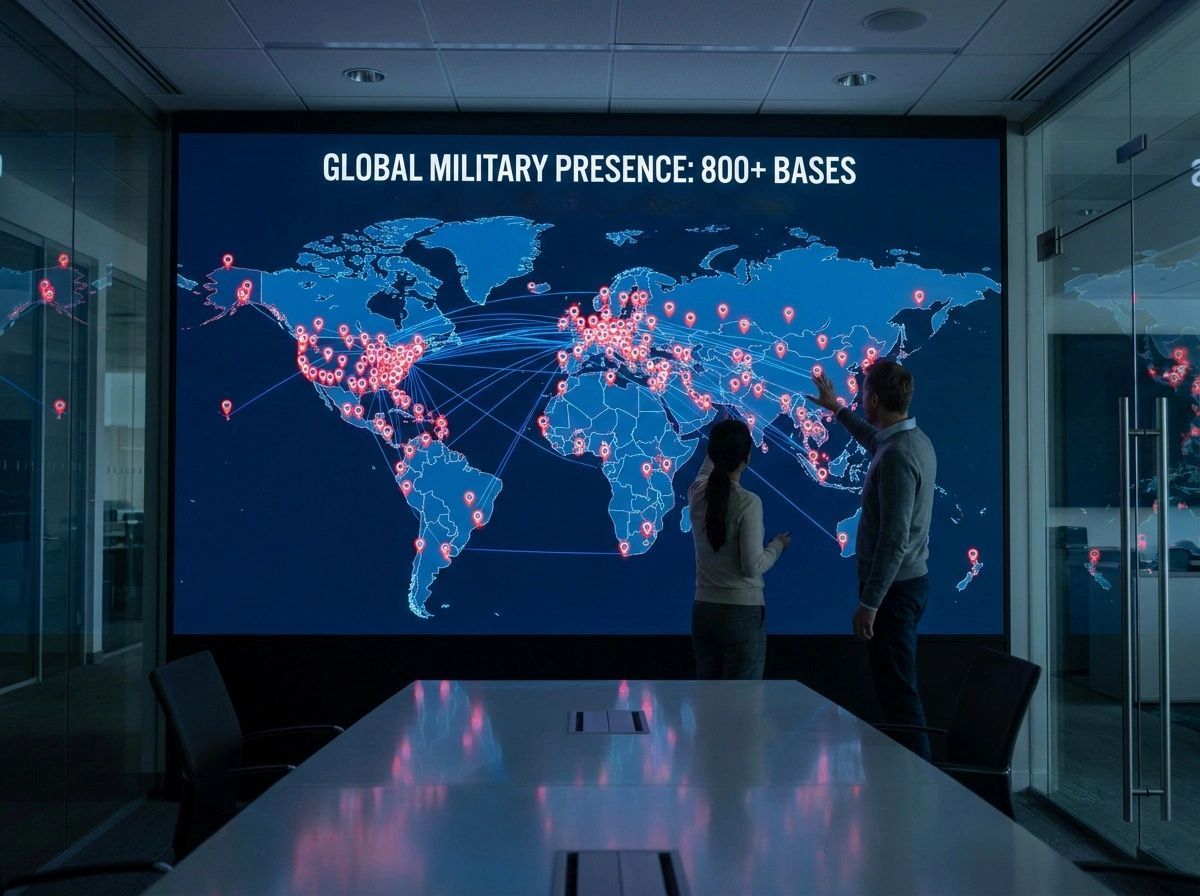 QuantumParty_'s tweet photo. The United States maintains roughly 800 military bases in about 80 countries and spends around $1 trillion a year on defense — more than the next several nations combined. We keep 119 bases in Germany, 120 in Japan, and 73 in South Korea.  

These wealthy nations built universal healthcare, world-class infrastructure, and modern transit systems because America has long shouldered the heavy lifting of their defense since the major wars of the last century.  

Meanwhile, our own bridges are failing and our towns are hollowing out.  This is not strength. It is the most expensive act of national self-neglect in human history.