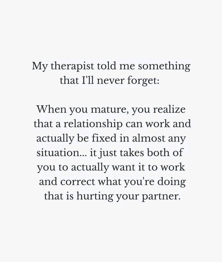 Liminal1988's tweet photo. My therapist told me something that I'll never forget: https://t.co/QCRK6IWp0n