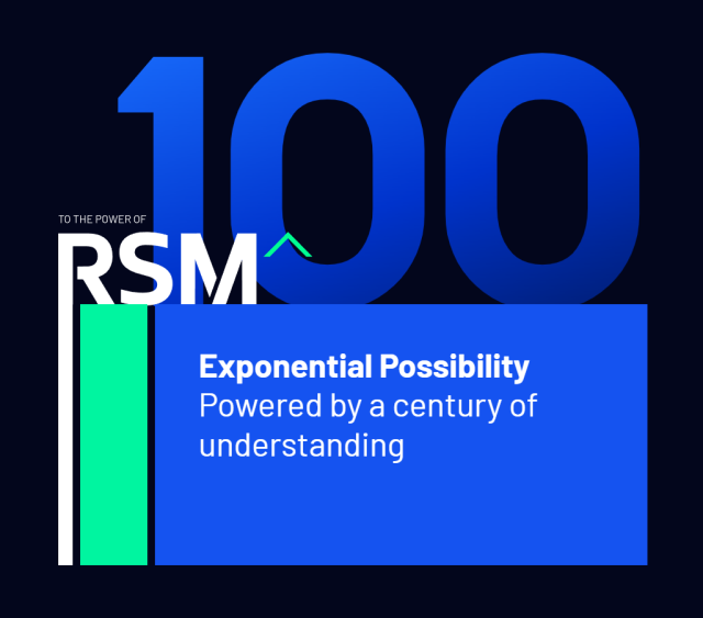 zcarroll's tweet photo. 100 years old. Bigger ambitions than ever. RSM was built for the middle market—and we're not done yet. #RSM100 #PowerOfBeingUnderstood https://t.co/AurXhdLyqM https://t.co/E2fWqQAXr4